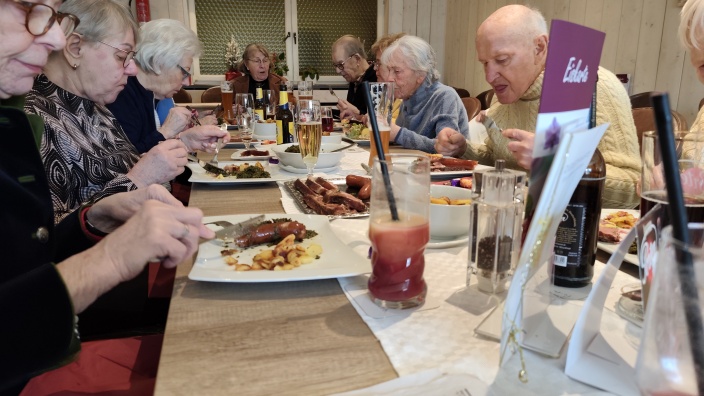 Der Grünkohl schmeckt!